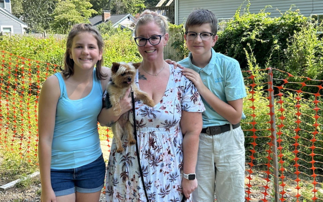 Family of three and dog to move into Habitat home in Norton